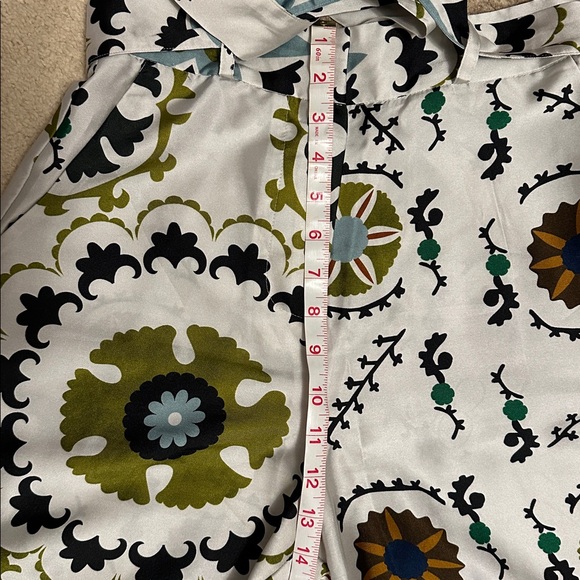 MANGO Printed Wide-Leg Pants – Size Small - Picture 11 of 14